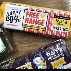 4 pack free range egg cartons